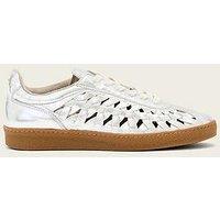 Allsaints Velma Woven Sneaker - Silver