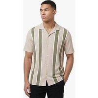 Luke 1977 Gwithian Short Sleeve Shirt - Beige