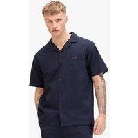Luke 1977 Luke 1977 Millook Short Sleeve Shirt - Navy