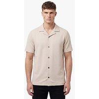 Luke 1977 Kawa Beach Crinkle Shirt - Brown