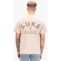 Luke 1977 Drayton Relaxed Fit T-Shirt - Beige