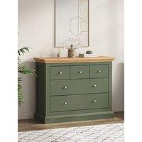 The Very Collection Hanna 3 + 2 Drawer Chest - Green