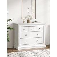 The Very Collection Hanna 3 & + 2 Drawer Chest - White