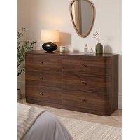 Michelle Keegan Home Betsy 3+3 Chest Of Drawers - Fsc Certified