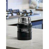 Thermos Thermos Stainless Steel King Food Flask 470Ml Matt Black