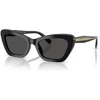 Coach Black Cat Eye Sunglasses