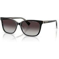 Ralph 0Ra5348U Square Sungalses - Black