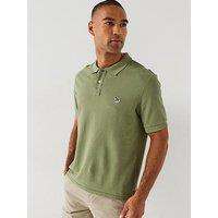 Ps Paul Smith Regular Fit Zebra Polo Shirt - Green