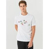 Ps Paul Smith Regular Bottle Top Graphic T-Shirt - White