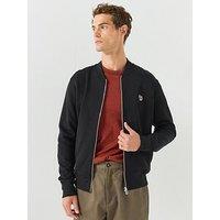 Ps Paul Smith Regular Fit Zip Bomber Jacket - Black