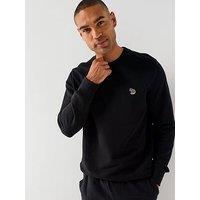 Ps Paul Smith Regular Fit Zebra Sweatshirt - Black