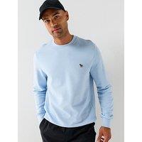 Ps Paul Smith Regular Fit Zebra Sweatshirt - Blue