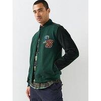 Ps Paul Smith Regular Fit Bomber Jacket - Green