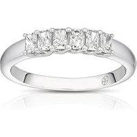 Harriet Harriet 14Ct White Gold Radiant Eternity 0.50Ct Lab Grown Diamond Ring