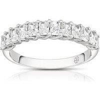 Harriet Harriet 14Ct White Gold Radiant Eternity 1Ct Lab Grown Diamond Ring