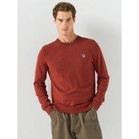 Ps Paul Smith Crew Neck Knitted Jumper - Red