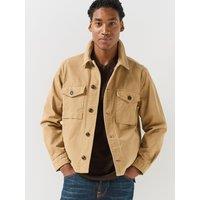 Ps Paul Smith Ps Paul Smith Mens Utility Overshirt Jacket - Beige