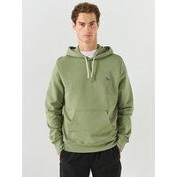 Ps Paul Smith Regular Fit Zebra Hoodie - Green