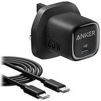 Anker Usb-C Charger, Fast Charging 25W With Usb-C Cable, Black