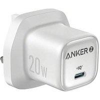 Anker Usb-C Charger, 20W Fast Charging, White