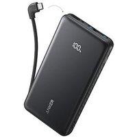 Anker Power Bank 10,000Mah 22.5W With Built-In Usb-C Cable