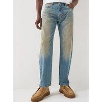 Levi'S 555 Relaxed Straight Jeans - Years Passed By Dx - Light Blue