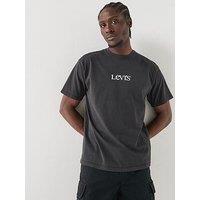 Levi'S Vintage Fit Club Logo Graphic T-Shirt - Black