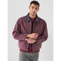 Levi'S Men'S Castro Full Zip Lined Jacket - Red