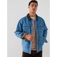 Levi'S Men'S Munroe Trucker Denim Jacket - Light Blue