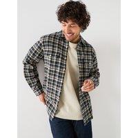 Levi'S Mens Jackson Worker Brushed Check Flannel Shirt