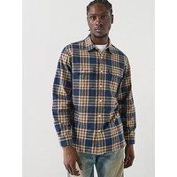 Levi'S Men'S Jackson Worker Plaid Flannel Overshirt