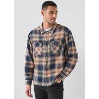 Levi'S Men'S Boxy Western Flannel Overshirt