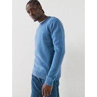 Levi'S Original Housemark Knitted Jumper - Light Blue