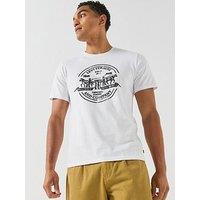 Levi'S Mens Graphic Crew Neck Cotton T-Shirt - White