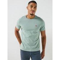 Levi'S Levi'S Original Housemark Logo Short Sleeve T-Shirt - Light Green