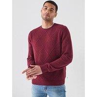 Levi'S Original Housemark Knitted Jumper - Red