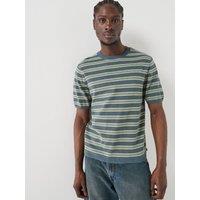 Levi'S Short Sleeve Stripe Knitted T-Shirt