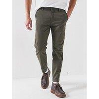 Levi'S Standard Tapered Fit Chino Trousers - Khaki - Dark Green