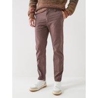 Levi'S Mens Standard Tapered Fit Stretch Chino Trousers - Red