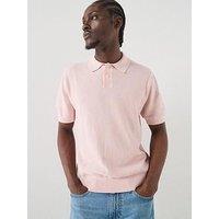 Levi'S Knitted Polo Shirt - Pink