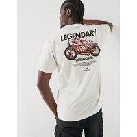 Levi'S Vintage Fit Motorsport Back Graphic T-Shirt - White