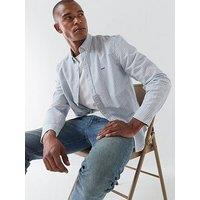 Levi'S Authentic Button Down Striped Long Sleeve Shirt - White