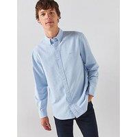 Levi'S Authentic Button Down Long Sleeve Shirt - Light Blue