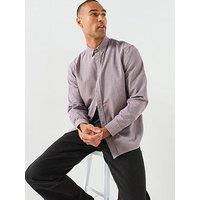 Levi'S Authentic Button Down Striped Long Sleeve Shirt - Quail Garment Dye Stripe / Purple