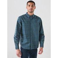 Levi'S Men'S Authentic Button-Down Checked Oxford Shirt - Dark Blue