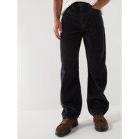 Levi'S Mens 565 Loose Straight Fit Corduroy Trousers - Navy