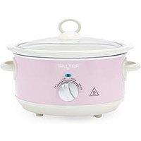 Salter Retro 3.5L Slow Cooker - Pink