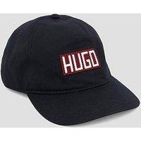 Hugo Moonstruck-Sl Block Logo Snapback Baseball Cap - Black