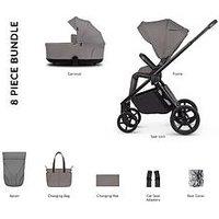 Venicci Claro 2 - 2In1 Pushchair Bundle Inc. Adapters - Fog