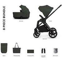 Venicci Claro 2 - 2In1 Pushchair Bundle Inc. Adapters - Forest